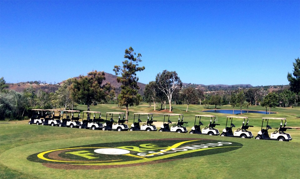 Vineyards, Golf and Spectacular Logos at Escondido GrassAds